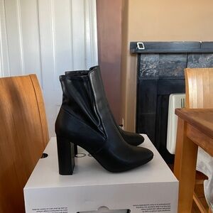 Laurella Ankle Boot-Block Heel